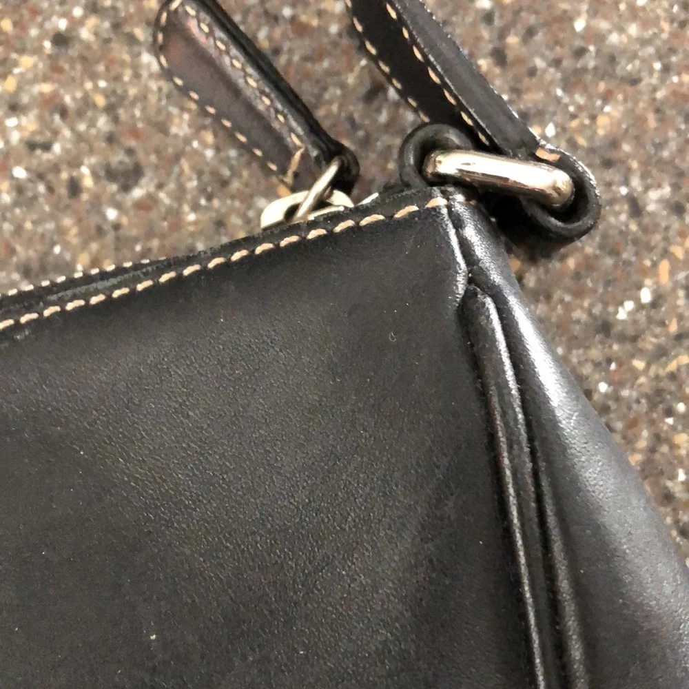 Small hobo vintage black bag - Picture 4 of 9